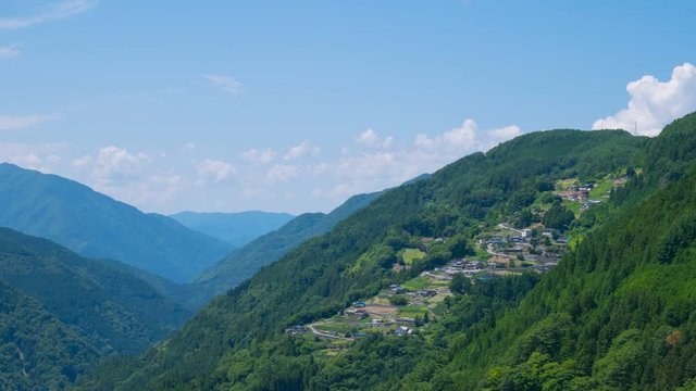 長野　飯田　下栗の里