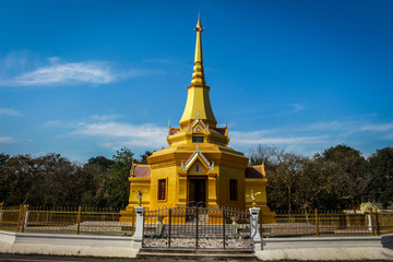 Naklejka premium architecture church or temple design asia style in Thailand