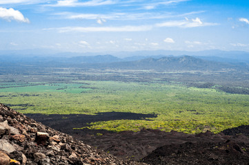Volcano view ( Cerro Negro, Nicaragua )