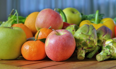 frutta e verdura fresca