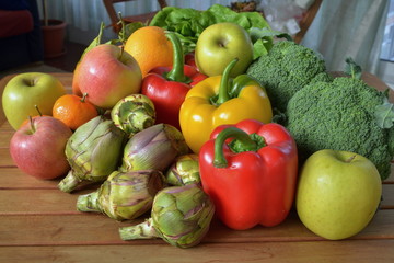 frutta e verdura fresca