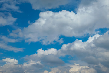 soft white cloud blue sky for background backdrop
