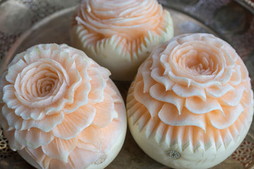 Cantaloupe melon fruit