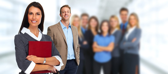 Business team.