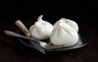 Italian cheese burrata