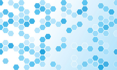 vector abstract background hexagons pattern design tech sci fi i