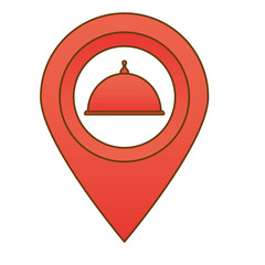 order fast food emblem image, vector illustration design