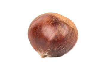 Edible raw chestnut