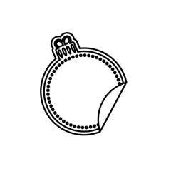 Christmas decorative symbol icon vector illustration graphic design