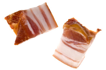 Speck auf Weiß