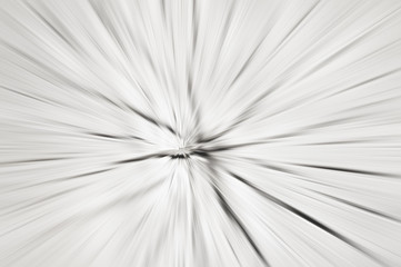 radial blurred background white and gray stripes