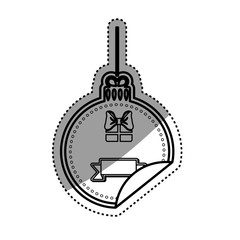 Christmas decorative symbol icon vector illustration graphic design