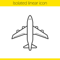 Plane linear icon