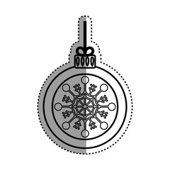 Christmas decorative symbol icon vector illustration graphic design