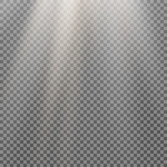 Vector spotlight. Light effect