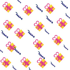 Gift present box icon vector illustration graphic design