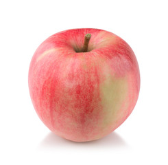 apple on a white