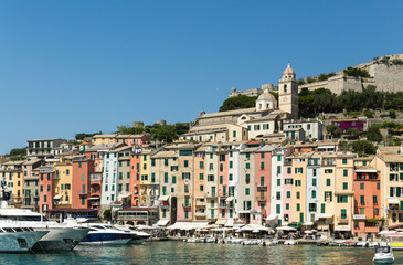 Portovenere in the Ligurian region of Italy