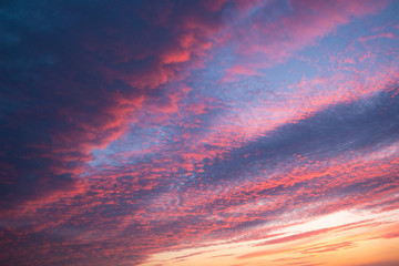 Fototapeta premium the sky in clouds