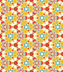 Color kaleidoscope background