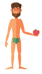 man apple adam