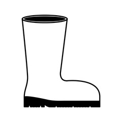 boots safety isolated icon vector illustration design