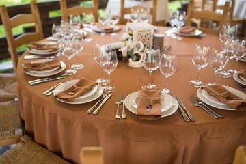 very beautifully decorated hall for wedding celebration