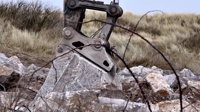pelleteuse en slow motion