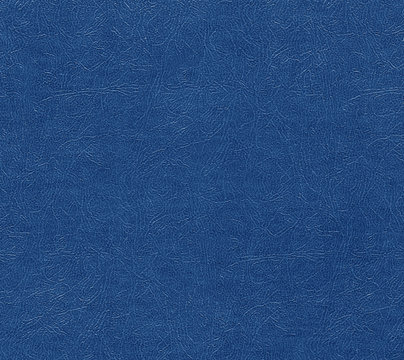 Blue color leather surface.