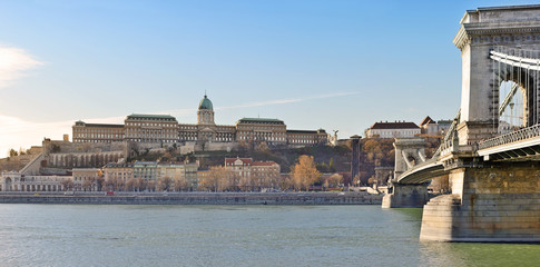 Fototapeta premium Buda Castle- Budapest, Hungary