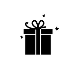 Vector icon gift box 