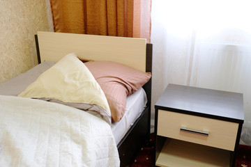 Interior of a hotel room