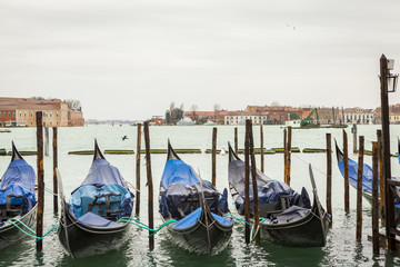 Gondola in venice in Italy