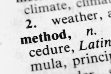 Obraz premium Method