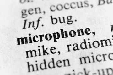 Obraz premium Microphone