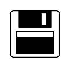 floppy disk isolated icon vector illustration design