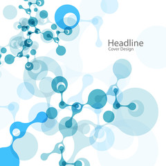 Vector network background. Connect concept