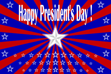 Fototapeta premium Happy President's Day!