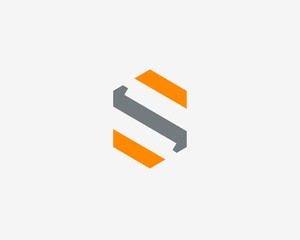 Letter S icon alphabet symbol. Letter S logo icon design vector sign. 