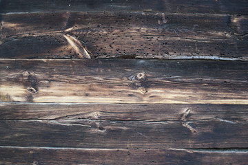 stara drewniana podłoga brązowa
