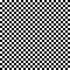 Black and white checkered pattern.