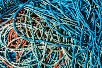 Portugal - Fishing lines in the harbor