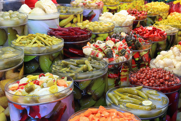 Pickled vegetables for sale