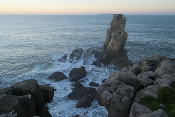 Fototapeta na wymiar Seascape Cape Carvoeiro Peniche Portugal