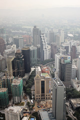 View on Kuala Lumpur from Menara Tower