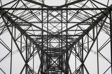 Electricity Pylon Abstract