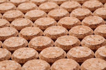 brown wine corks background