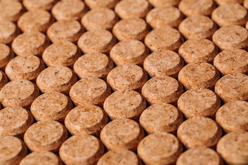 brown wine corks background
