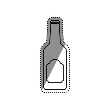 Beer and brewery concept icon vector illustration graphic design