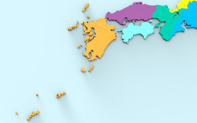 Obraz premium 西日本